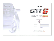 Tablet Screenshot of 306gti6.com